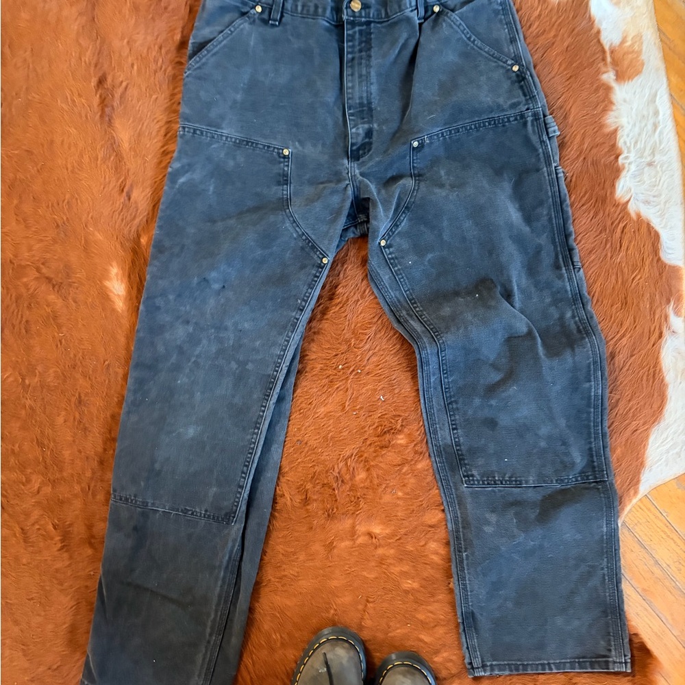 Men’s vintage Black Denim Carhartt  Pants